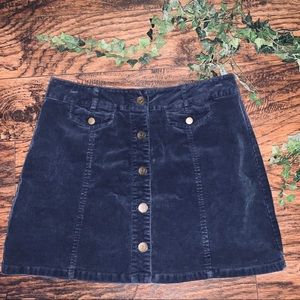 Forever21 Navy-blue Skirt